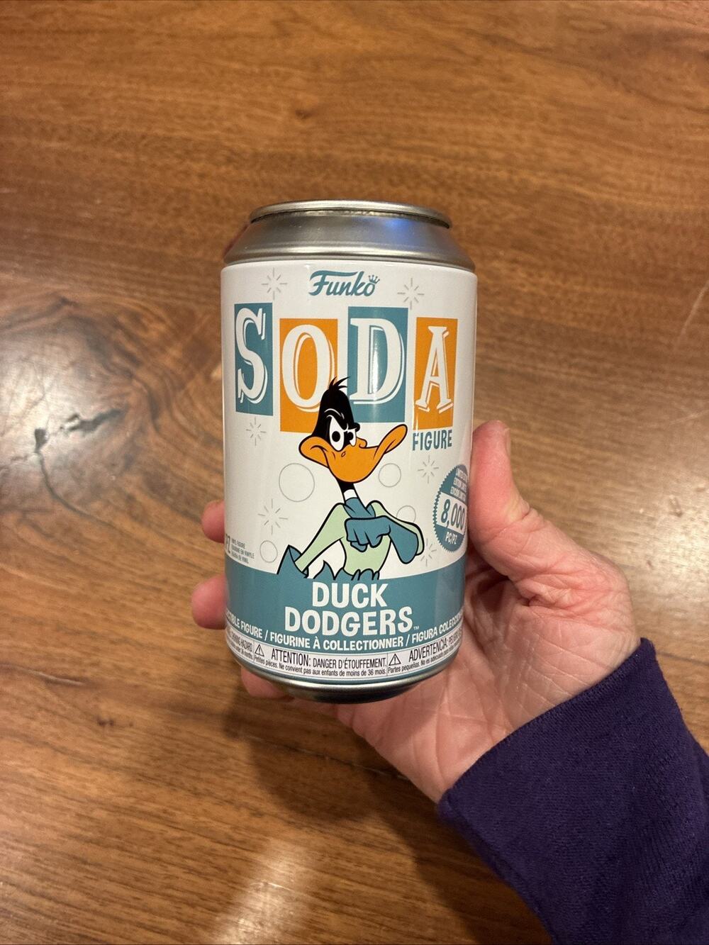 Funko Soda Vinyl Figure - Duck Dodgers LE of 8000 NEW unopened
